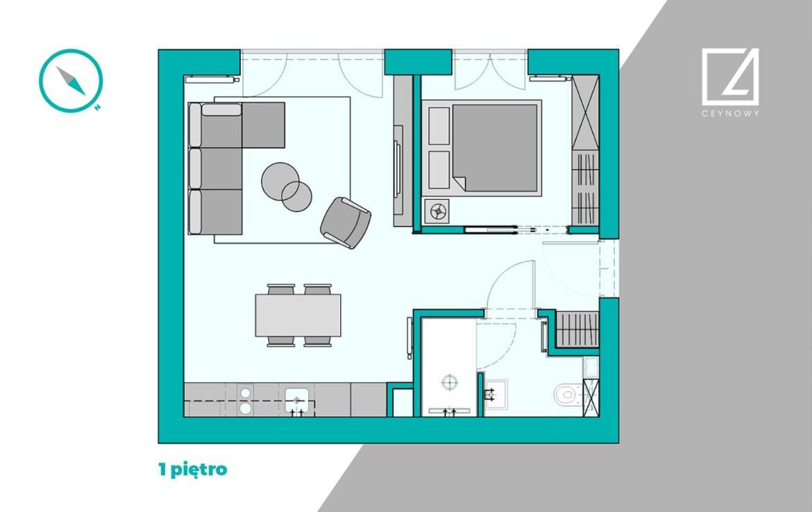 Apartamenty C4 Ceynowy Sopot Zewnętrze zdjęcie